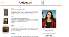 Desktop Screenshot of antiqua.mi.it