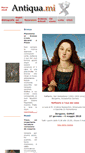 Mobile Screenshot of antiqua.mi.it